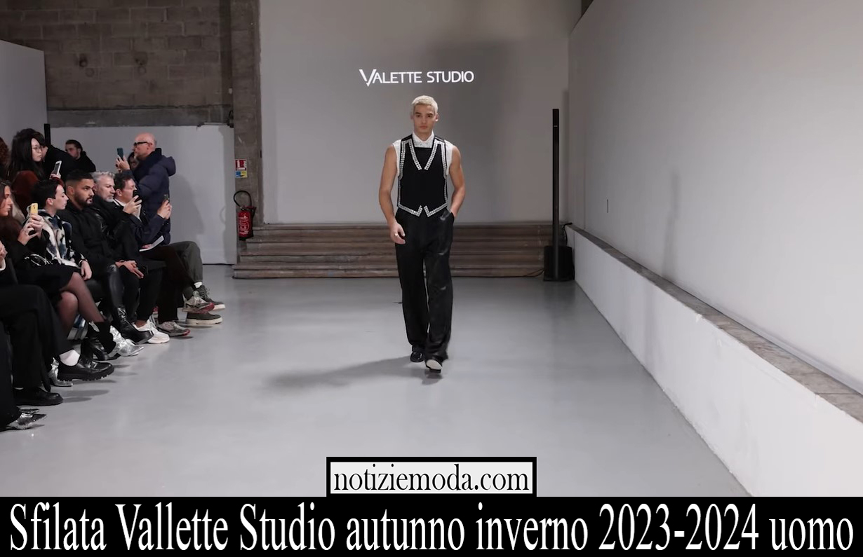 Sfilata Vallette Studio autunno inverno 2023 2024 uomo