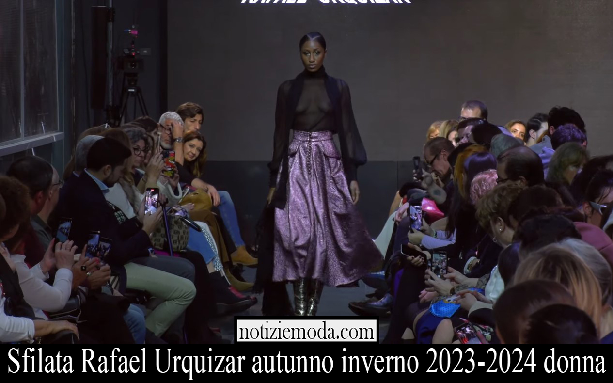 Sfilata Rafael Urquizar autunno inverno 2023 2024 donna