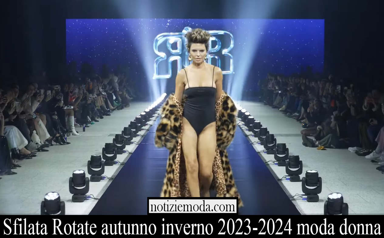 Sfilata Rotate autunno inverno 2023 2024 moda donna