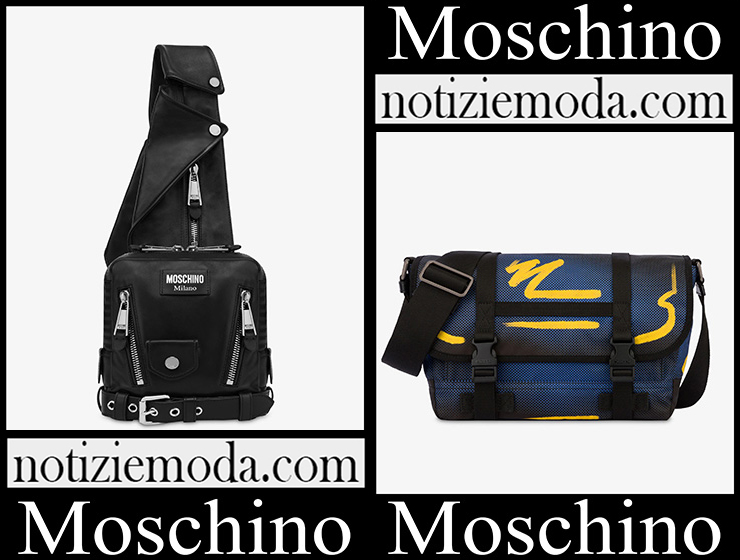 Borse Moschino 2023 nuovi arrivi accessori moda uomo
