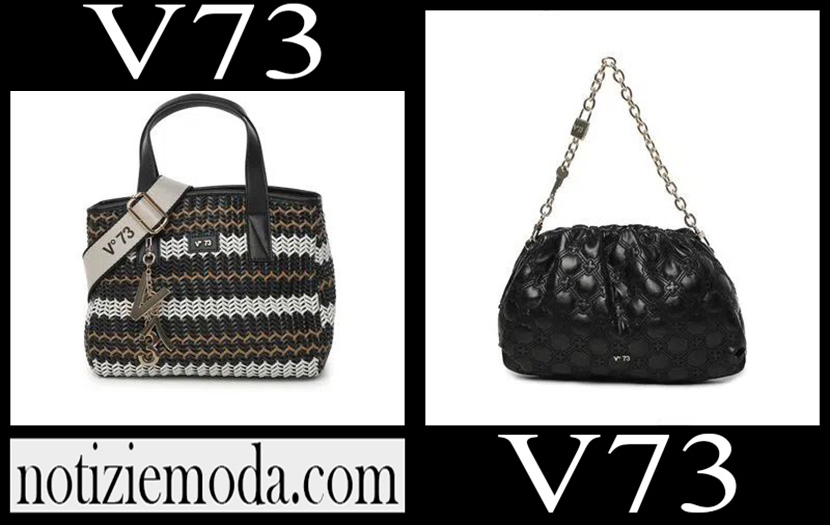 Borse V73 2023 nuovi arrivi accessori moda donna