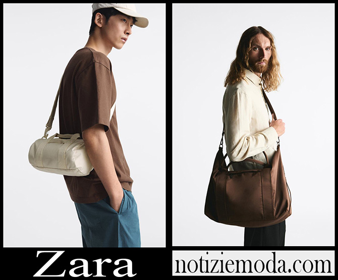 Borse Zara 2023 nuovi arrivi accessori moda uomo