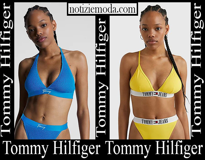 Bikini Tommy Hilfiger 2023 nuovi arrivi costumi donna