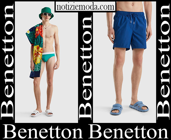 Costumi Benetton 2023 nuovi arrivi moda mare uomo