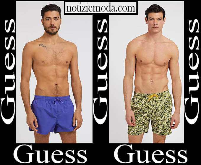 Costumi Guess 2023 nuovi arrivi moda mare uomo