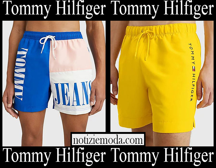 Costumi Tommy Hilfiger 2023 nuovi arrivi moda mare uomo