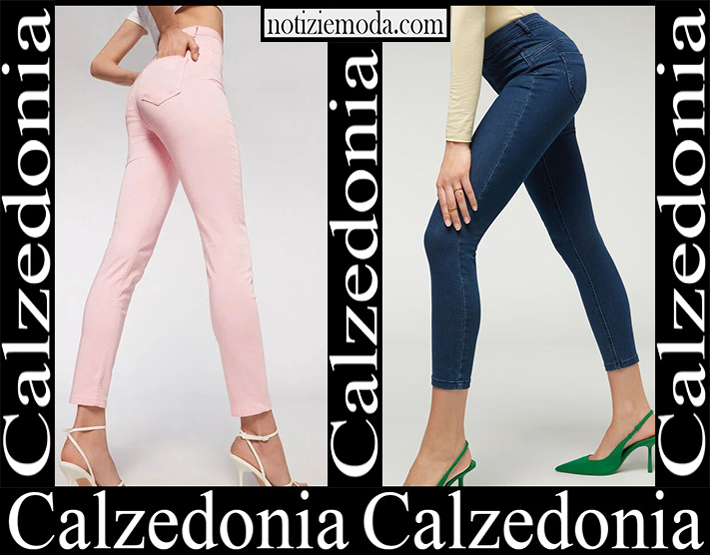 Jeans Calzedonia 2023 nuovi arrivi abbigliamento denim donna