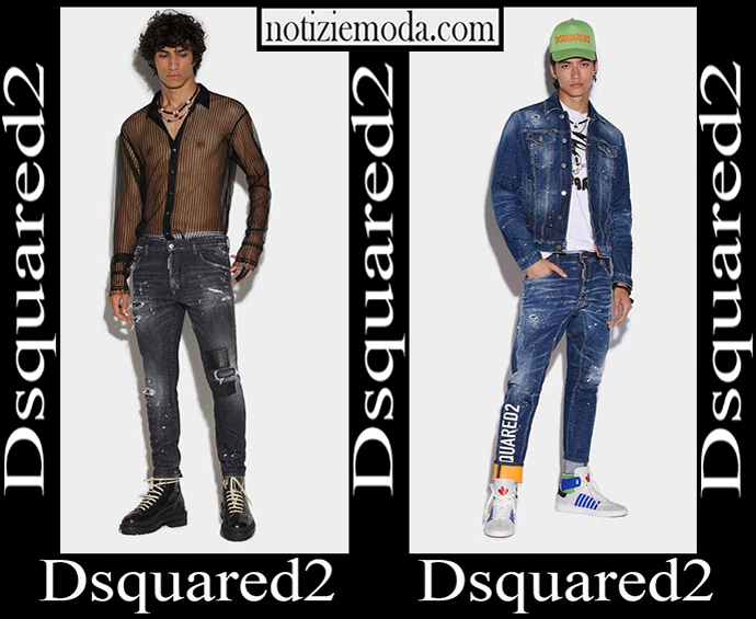 Jeans Dsquared2 2023 nuovi arrivi abbigliamento denim uomo