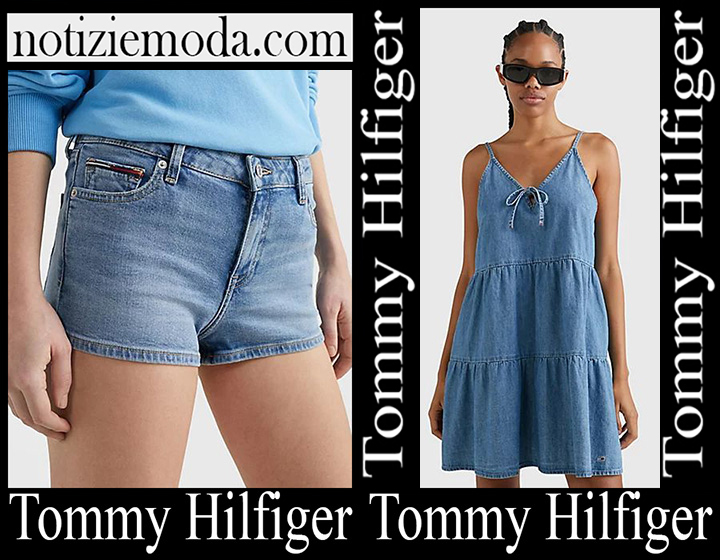 Jeans Tommy Hilfiger 2023 nuovi arrivi abbigliamento donna