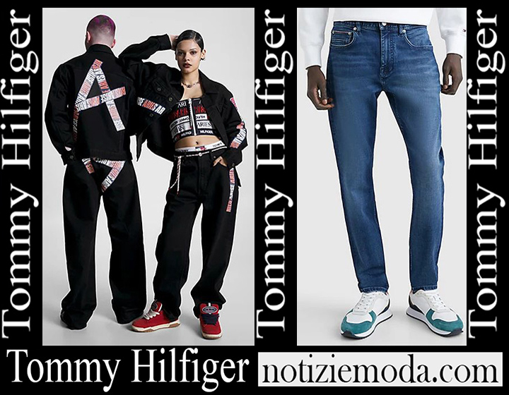 Jeans Tommy Hilfiger 2023 nuovi arrivi abbigliamento uomo