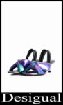 Desigual Aguila Scarpe Con Tacco Donna – Plateau 10 Cm, Fodera In Pelle, Chiusura Slip-on