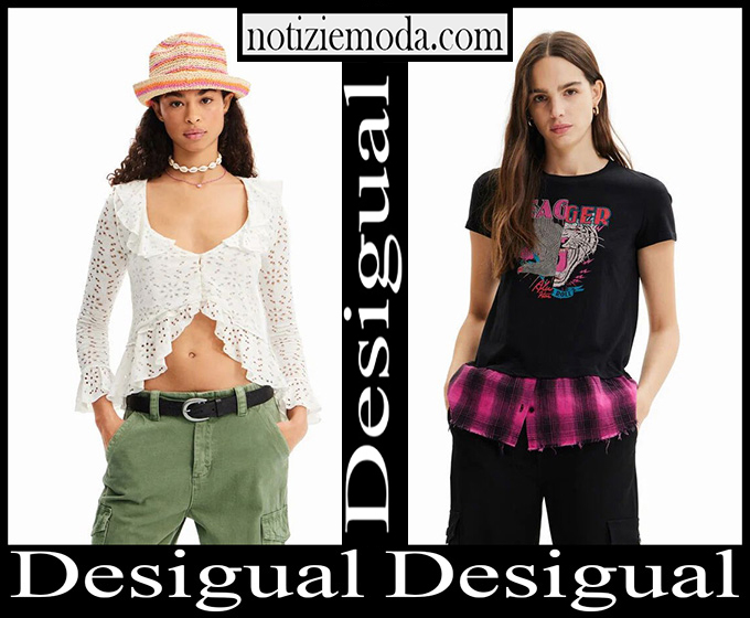 T shirts Desigual 2023 nuovi arrivi abbigliamento donna