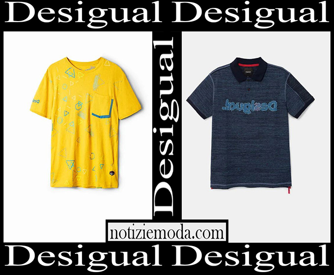 T shirts Desigual 2023 nuovi arrivi abbigliamento uomo