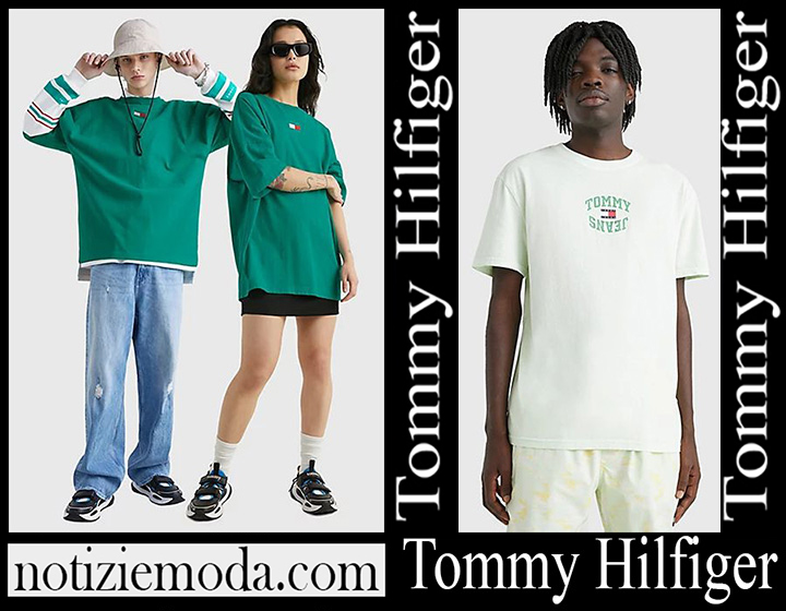 T shirts Tommy Hilfiger 2023 nuovi arrivi abbigliamento uomo
