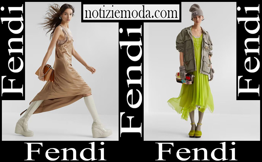 Vestiti Fendi 2023 nuovi arrivi abiti abbigliamento donna