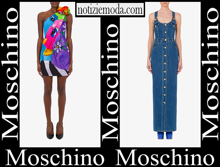 Vestiti Moschino 2023 nuovi arrivi abiti abbigliamento donna