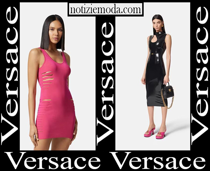 Vestiti Versace 2023 nuovi arrivi abiti abbigliamento donna