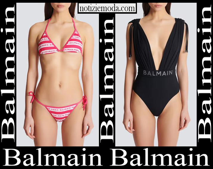 Costumi Balmain 2023 nuovi arrivi bikini moda mare donna