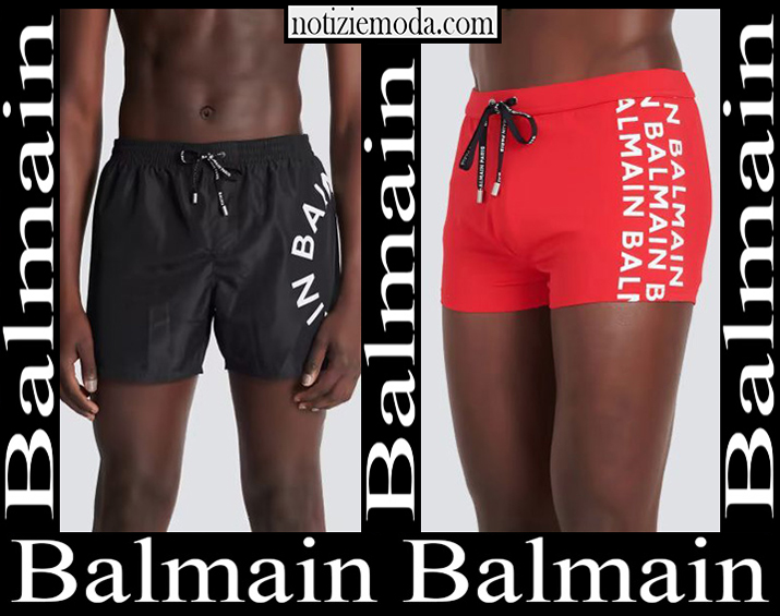 Costumi Balmain 2023 nuovi arrivi moda mare uomo