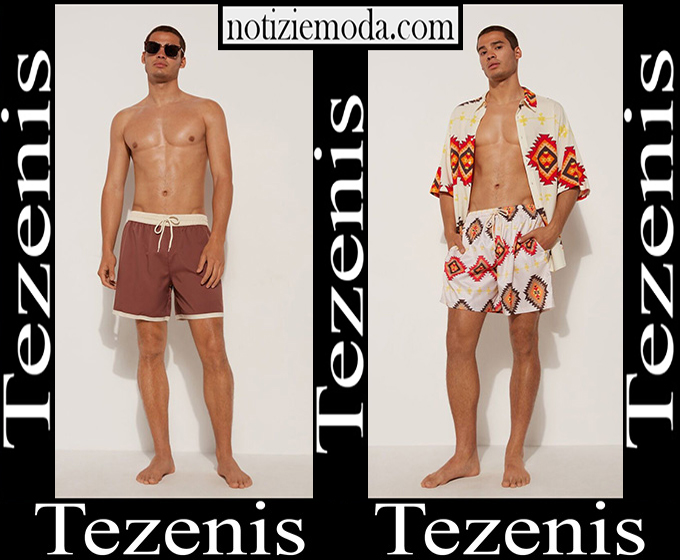 Costumi Tezenis 2023 nuovi arrivi moda mare uomo
