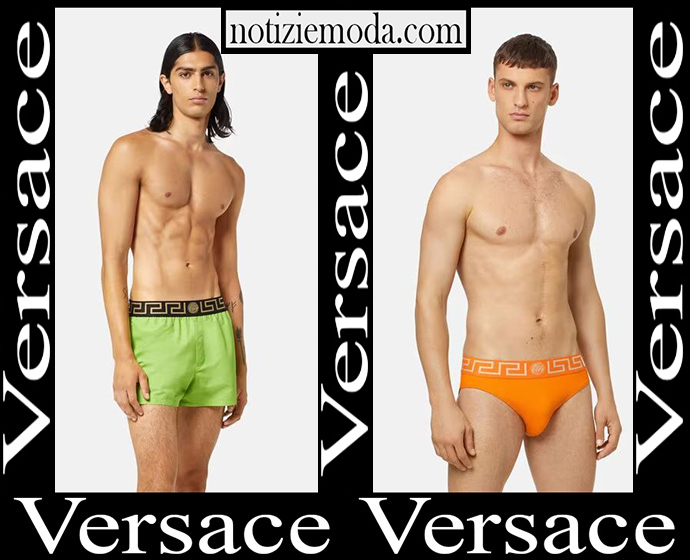Costumi Versace 2023 nuovi arrivi moda mare uomo