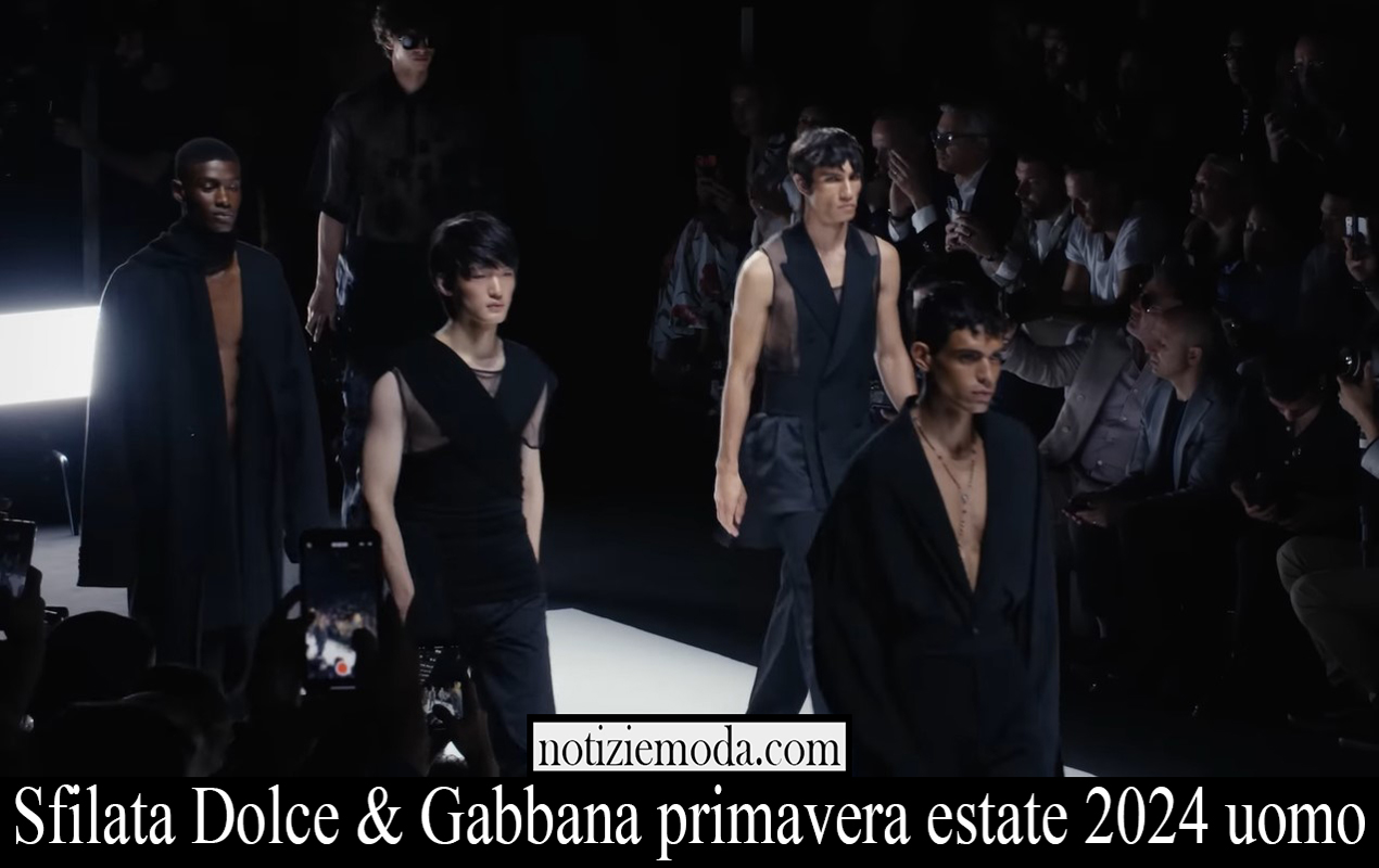 Sfilata Dolce Gabbana primavera estate 2024 uomo