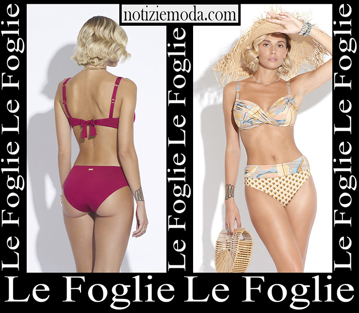 Bikini Le Foglie 2023 nuovi arrivi costumi moda donna