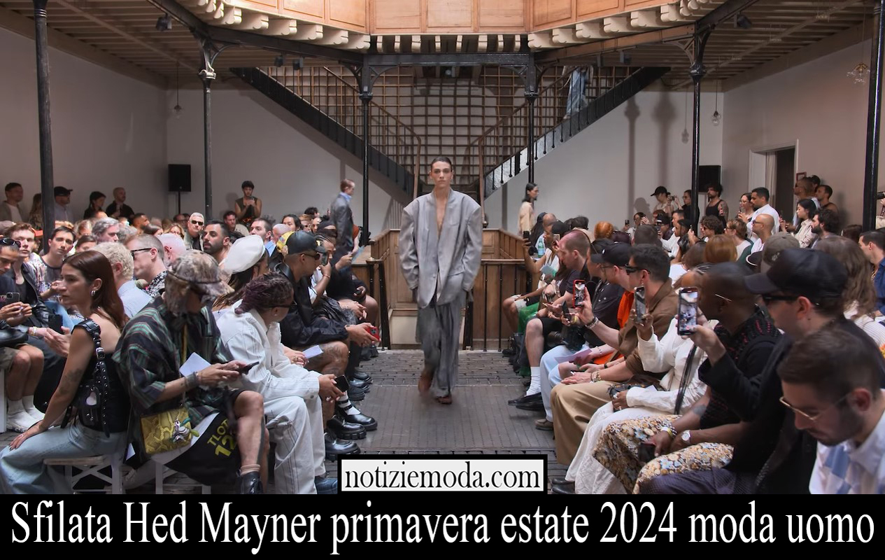 Sfilata Hed Mayner primavera estate 2024 moda uomo