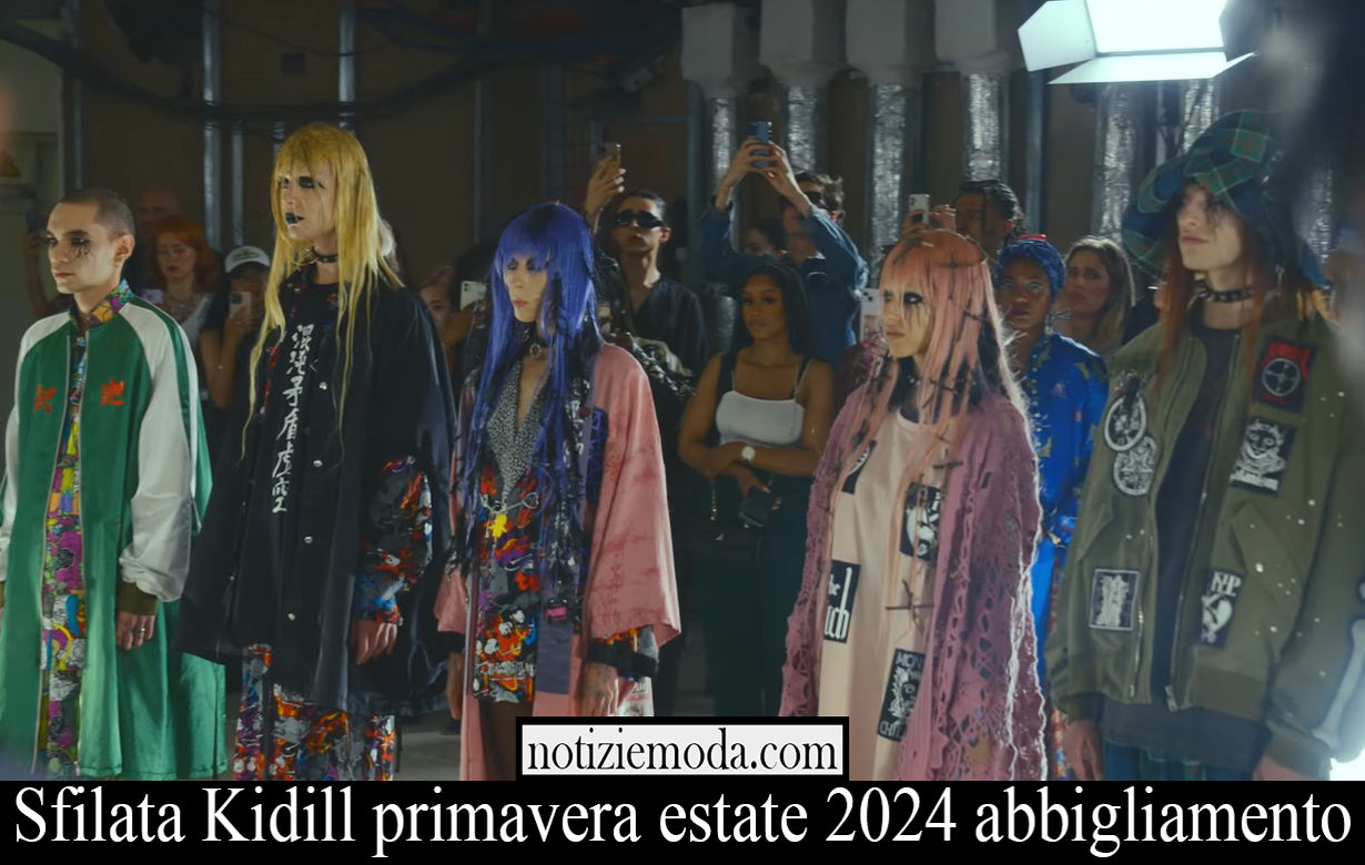 Sfilata Kidill primavera estate 2024 abbigliamento