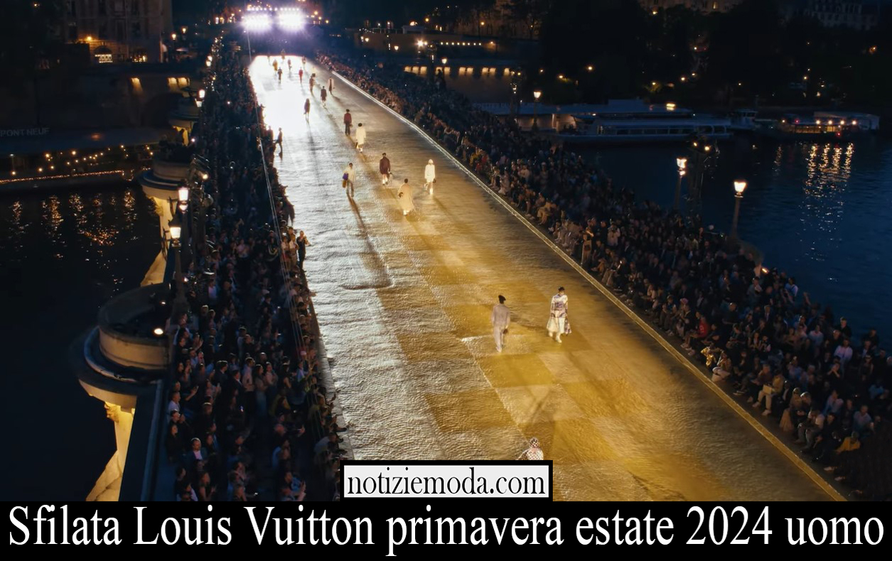 Sfilata Louis Vuitton primavera estate 2024 uomo
