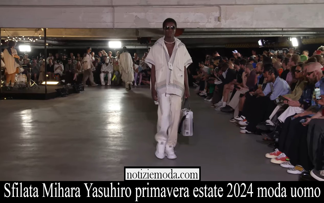 Sfilata Mihara Yasuhiro primavera estate 2024 moda uomo