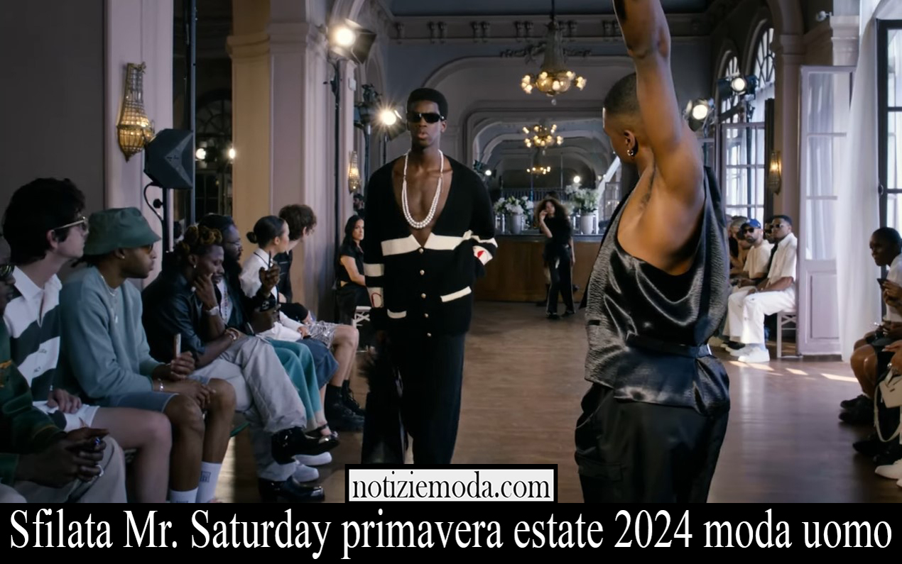 Sfilata Mr. Saturday primavera estate 2024 moda uomo