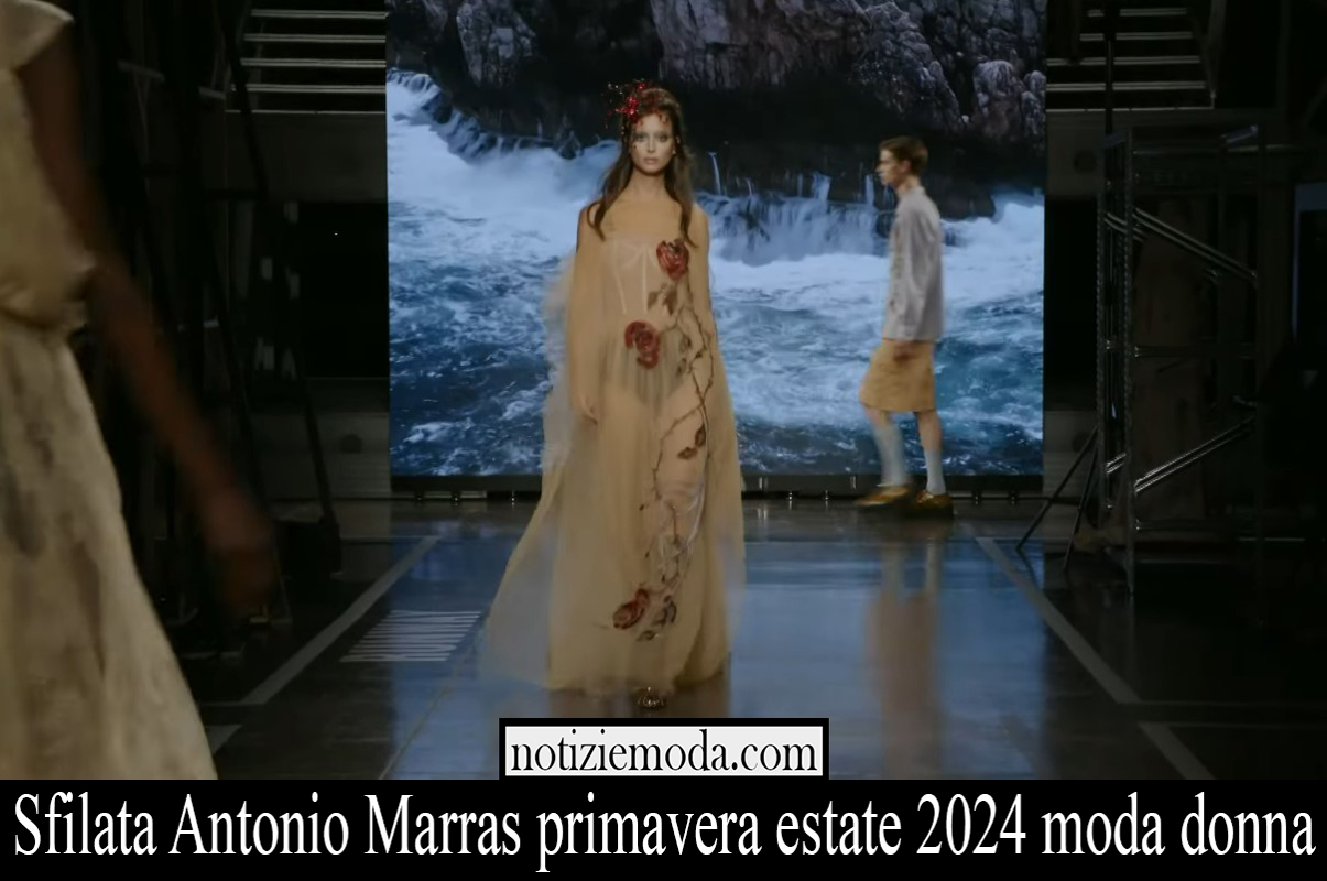 Sfilata Antonio Marras primavera estate 2024 moda donna