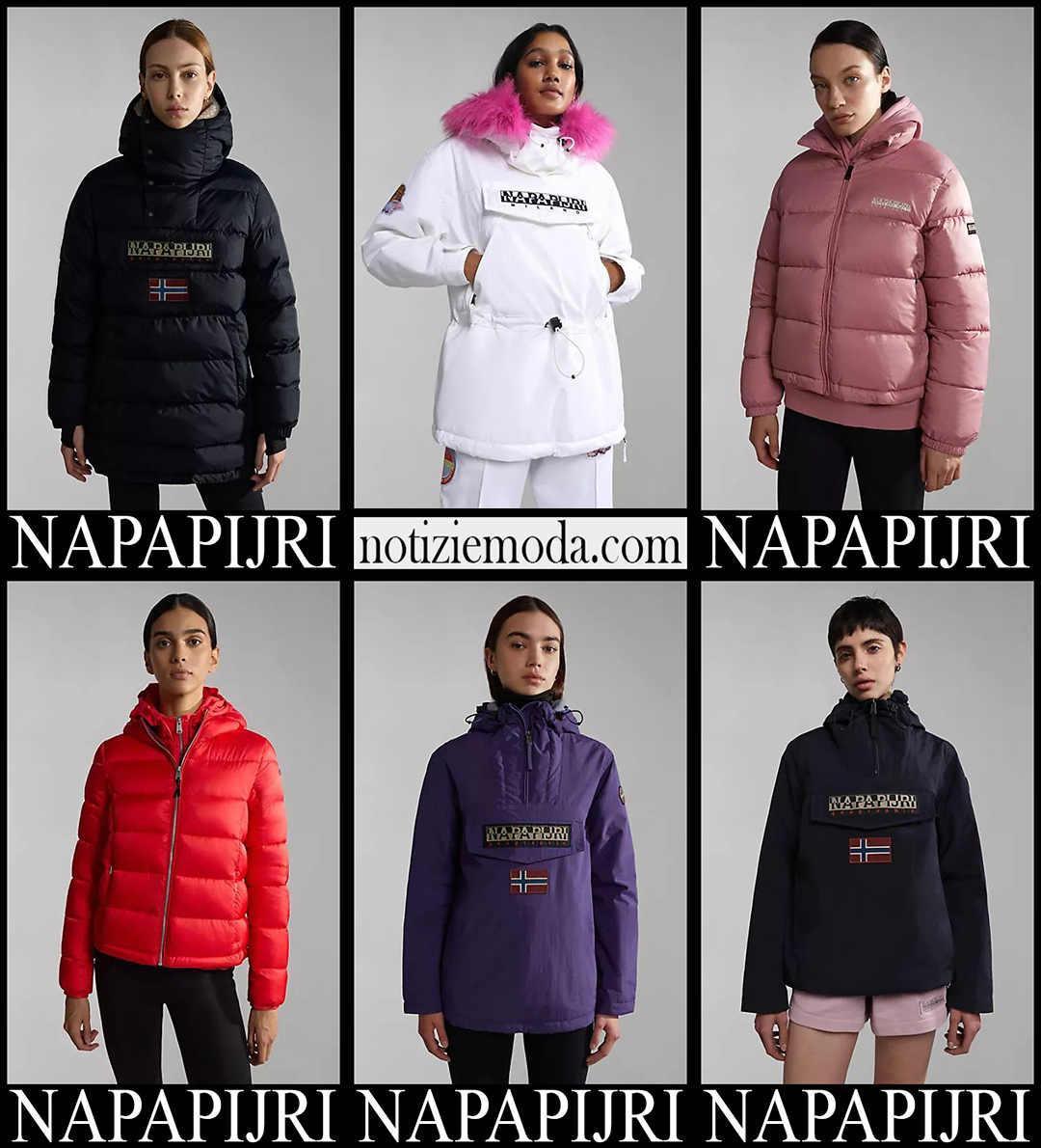 Giacche Napapijri 2024 abbigliamento donna nuovi arrivi