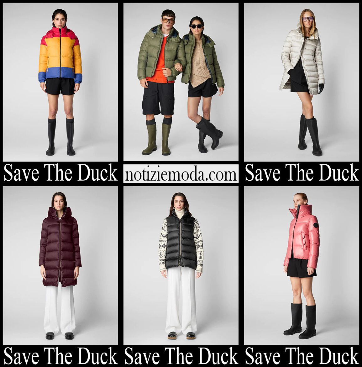 Giacche Save The Duck 2024 arrivi abbigliamento donna