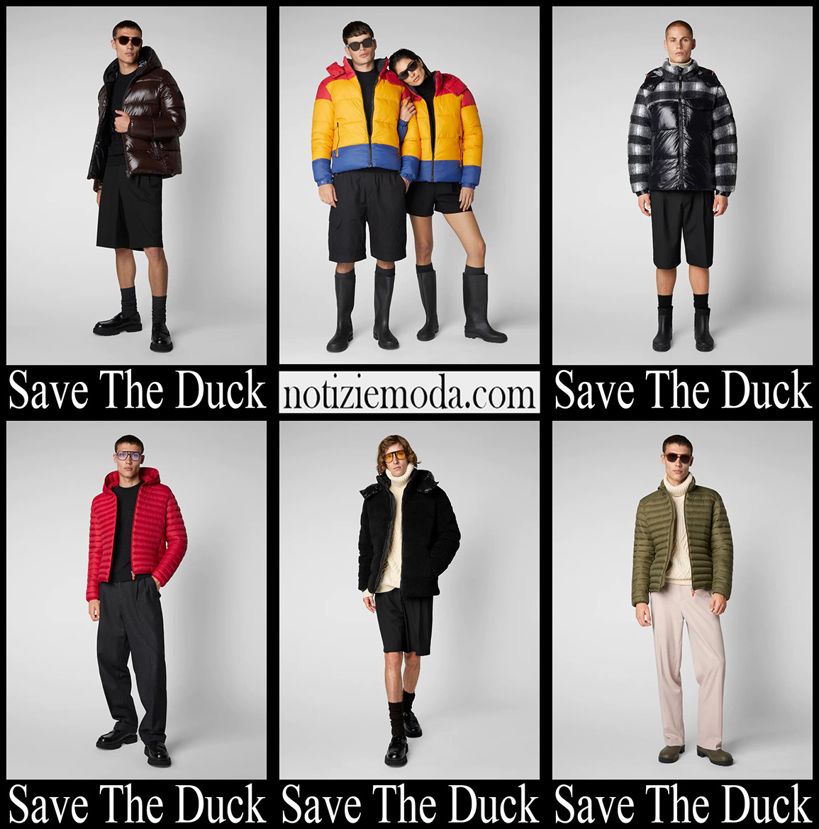 Giacche Save The Duck 2024 arrivi abbigliamento uomo