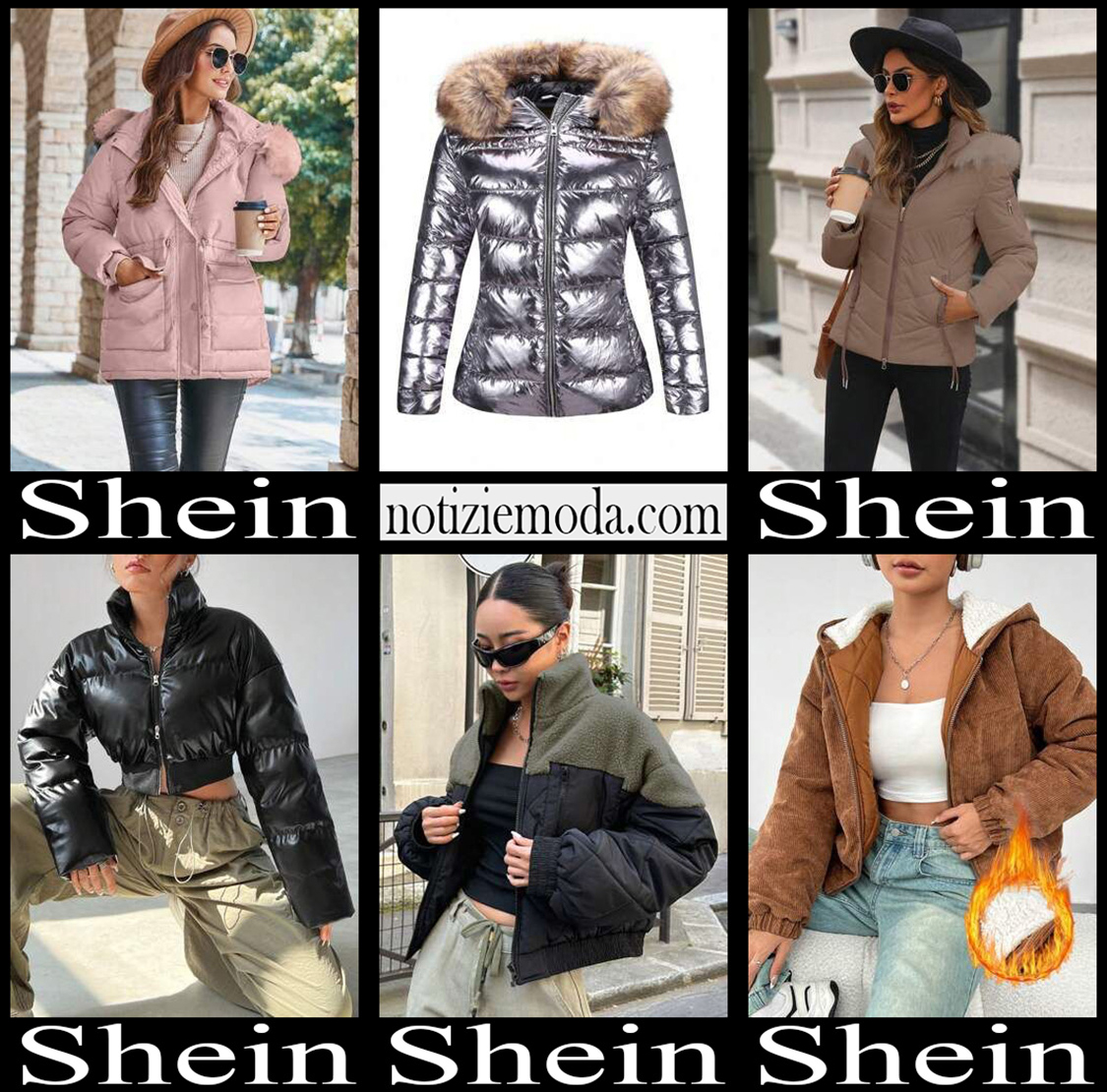 Giacche Shein 2024 abbigliamento donna nuovi arrivi