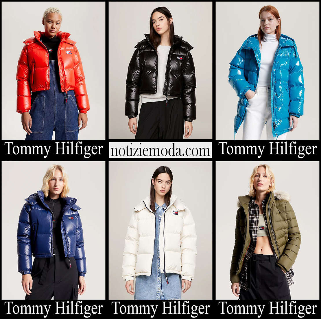 Giacche Tommy Hilfiger 2024 arrivi abbigliamento donna