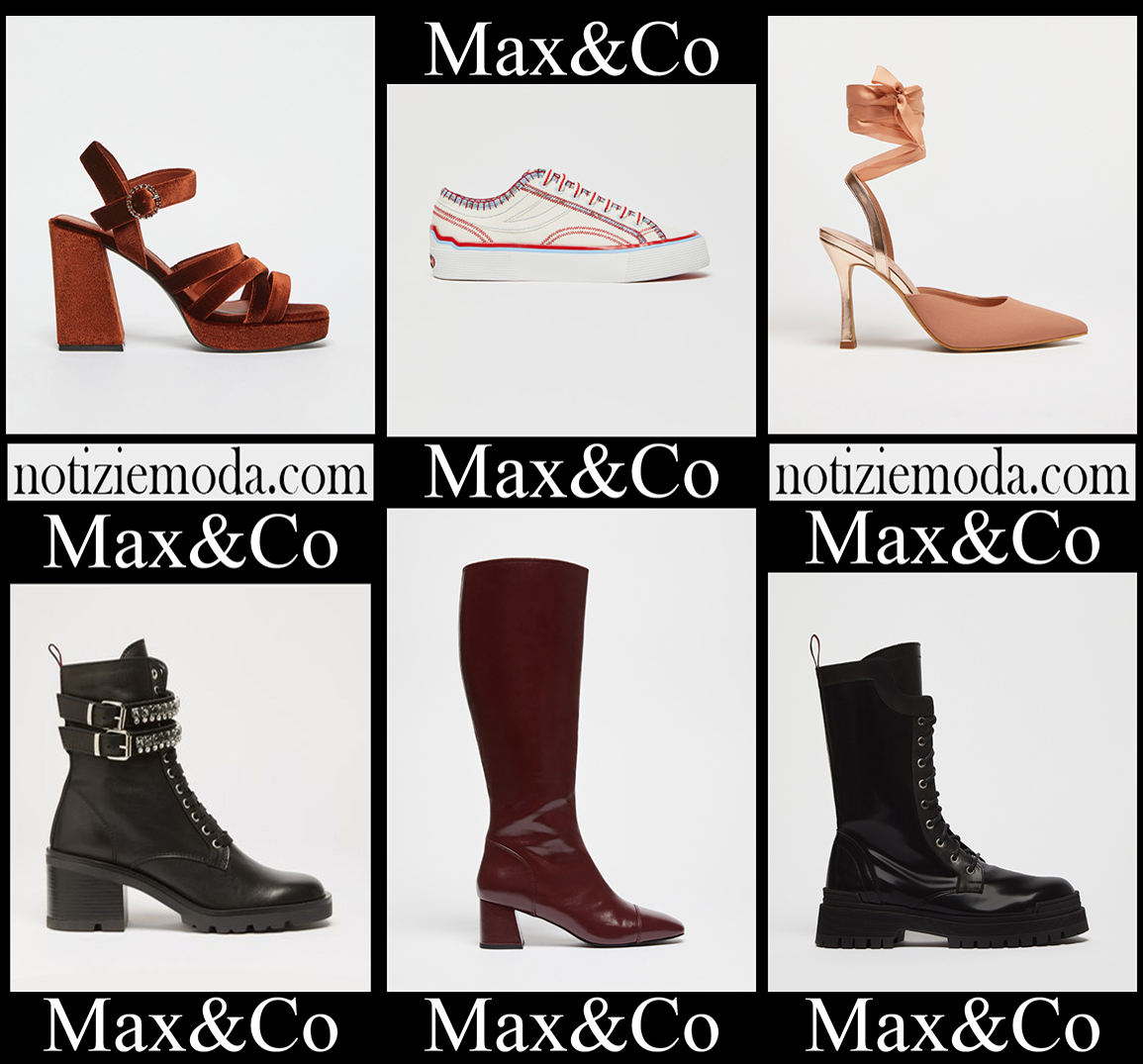 Scarpe Max&Co 2024 nuovi arrivi calzature donna