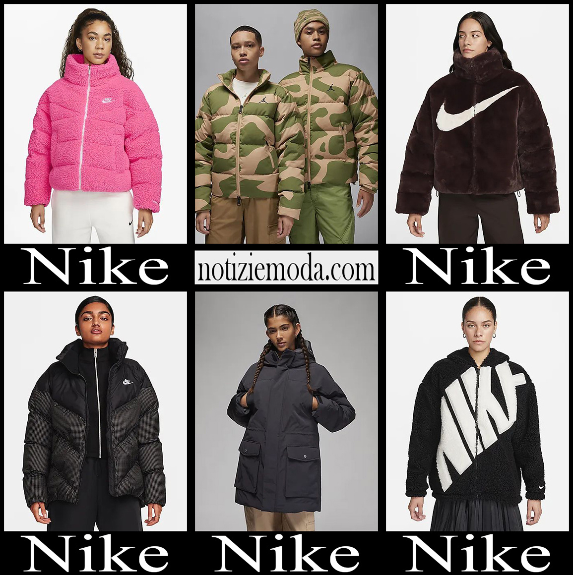 Giacche Nike 2024 abbigliamento donna nuovi arrivi